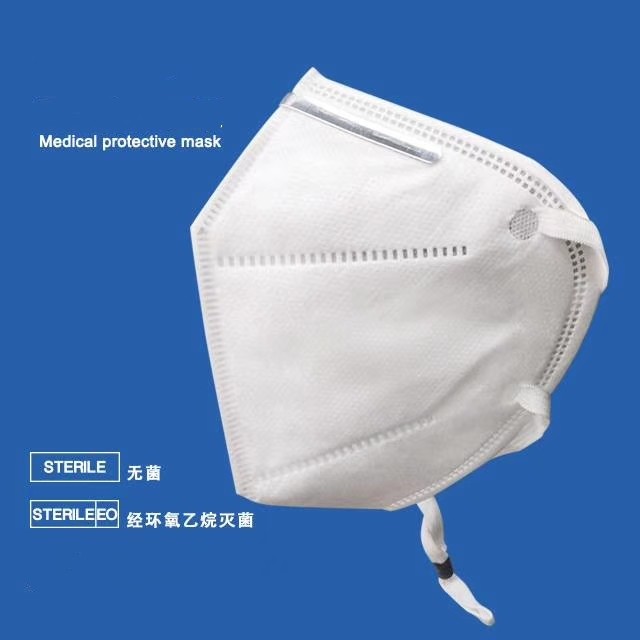  Surgical disposable facemask medical 3 layers medical facemask light blue/snow white Manufactures