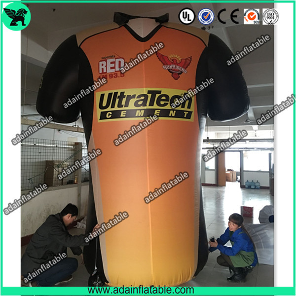  Cloth Promotion Inflatable T-Shirt Model/ Advertising Inflatable Cloth Replica Manufactures