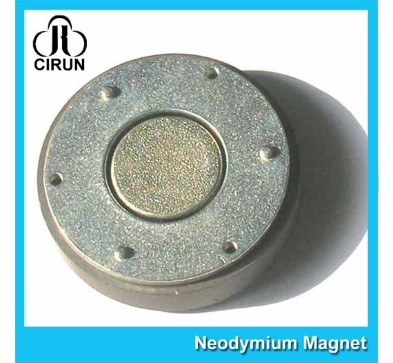  Small Thin Custom Neodymium Magnets , Strong Round Flat Ndfeb Magnet Manufactures