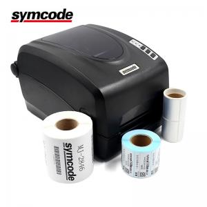China Automatic Positioning Barcode Label Printer / Thermal Barcode Printer 2.5 A on sale
