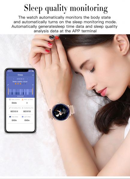 Fitness Pedometer 240x210 Blood Pressure Smartwatch