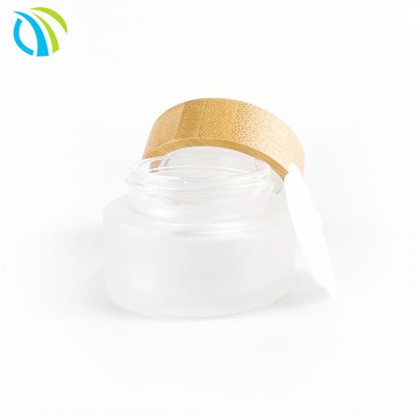 Quality 65mm 20g Glass Food Storage Jars 500ml Glass Pantry Storage Containers for sale