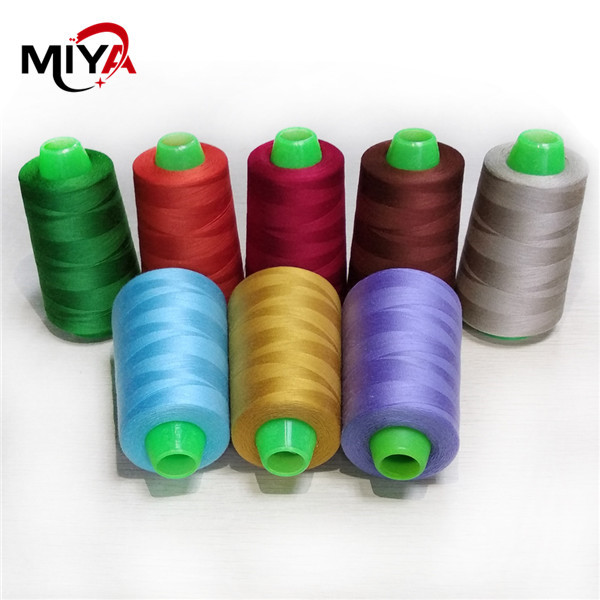 China Small Bobbins 40S/2 3000Y Polyester Sewing Thread on sale