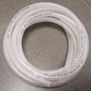 Meksular Braided Tubing PVC Clear Hose Reinforced With Fiber