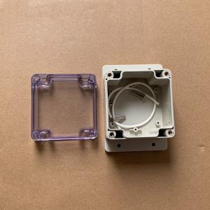  IP65 ABS PCB Plastic Junction Box 83*81*56mm 100*68*50mm With Ear Manufactures