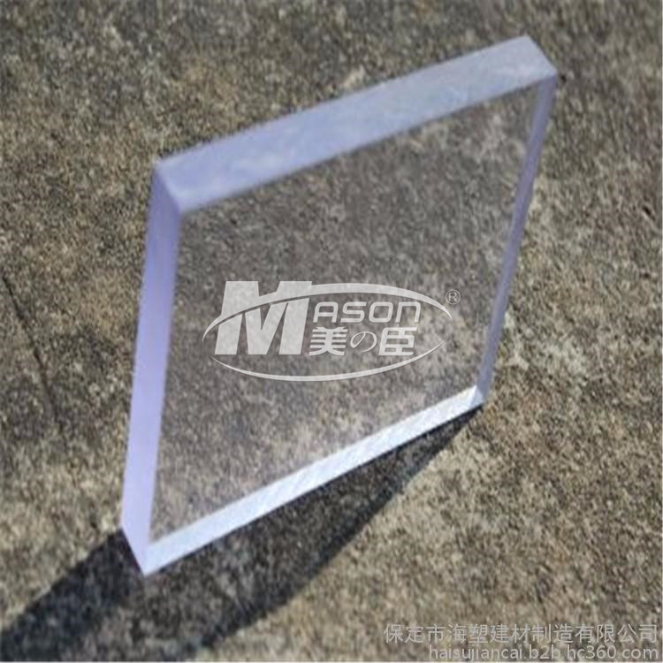  6mm 48X96 Solid Clear Polycarbonate Sheet PC Greenhouse Endurance Board  Manufactures