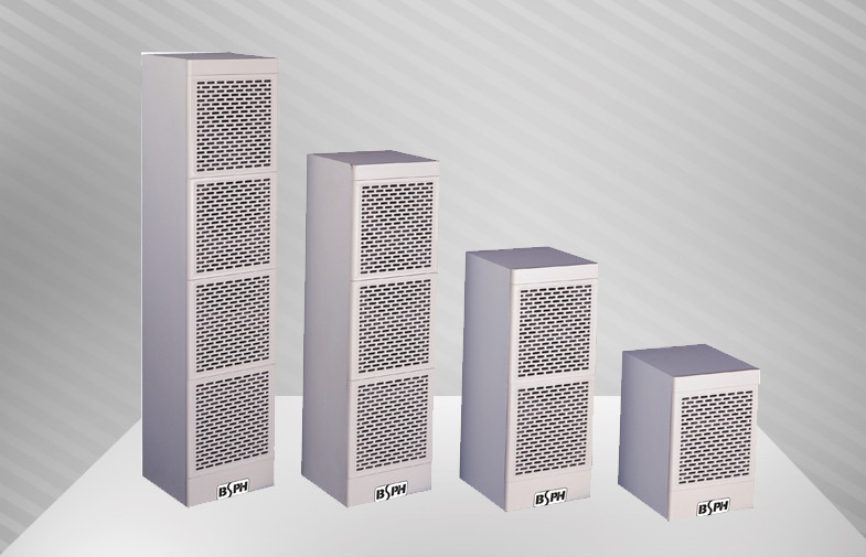  Plastic Indoor PA Speaker 15W / 25W / 35W / 45W column speaker Manufactures