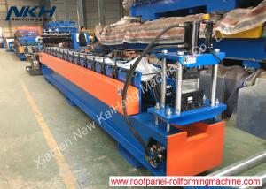 China CE Stud And Track Roll Forming Machine , Metal Stud Roll Forming Machine For Top Hat Purlin on sale
