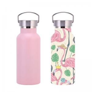 China Double Layer 18/8 Stainless Steel Water Bottles Customized Logo on sale