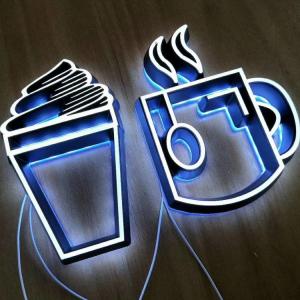  Electronic Word Decorative LED Light Letter , Custom Acrylic Beer LED Neon Sign Manufactures