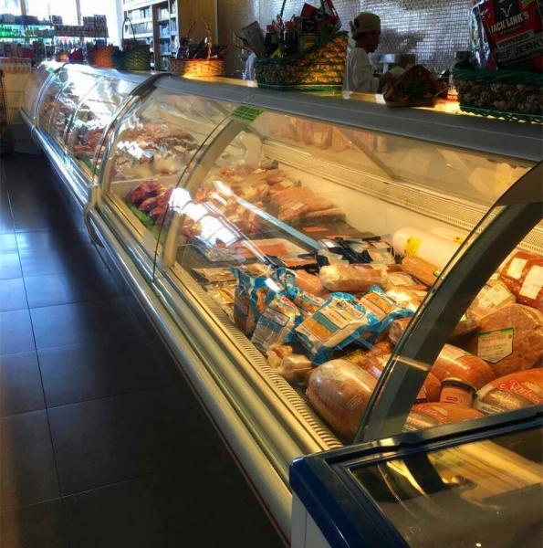 Quality Customized Refrigeration Equipment Meat Display Cabinet  1500*1180*1310mm for sale