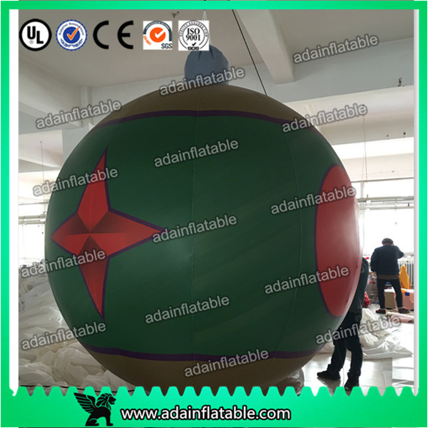  Club Event Hanging 1.5m Lighting Decoration Inflatable Ball With Star Printing Manufactures