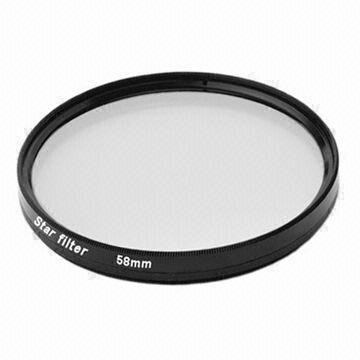  Star filter, 4-point, 6-point, 8-point available size Manufactures