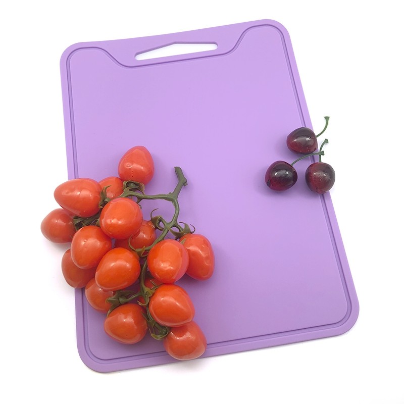 China Extra Thick Flexible Silicone BPA Free Non-toxic Cutting Board Mats Set Colorful Kitchen Cutting Board Dishwasher Safe BBQ Board on sale