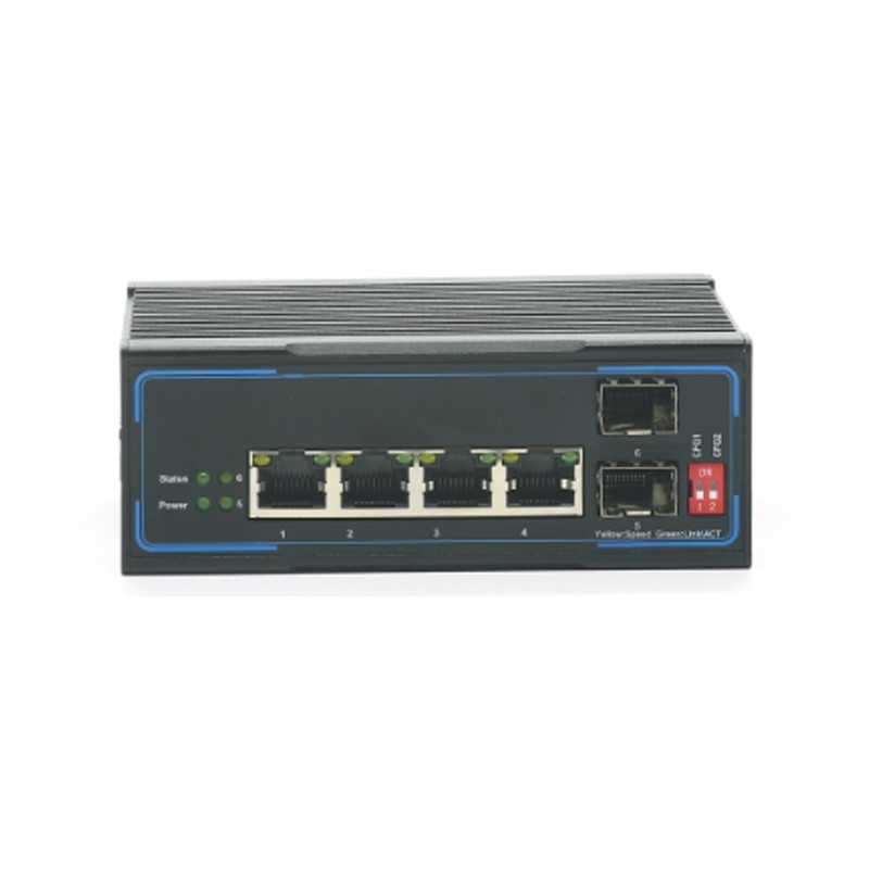  10 / 100 / 1000 / 10000m SFP Industrial Managed Ethernet Switch With POE RJ45 Manufactures