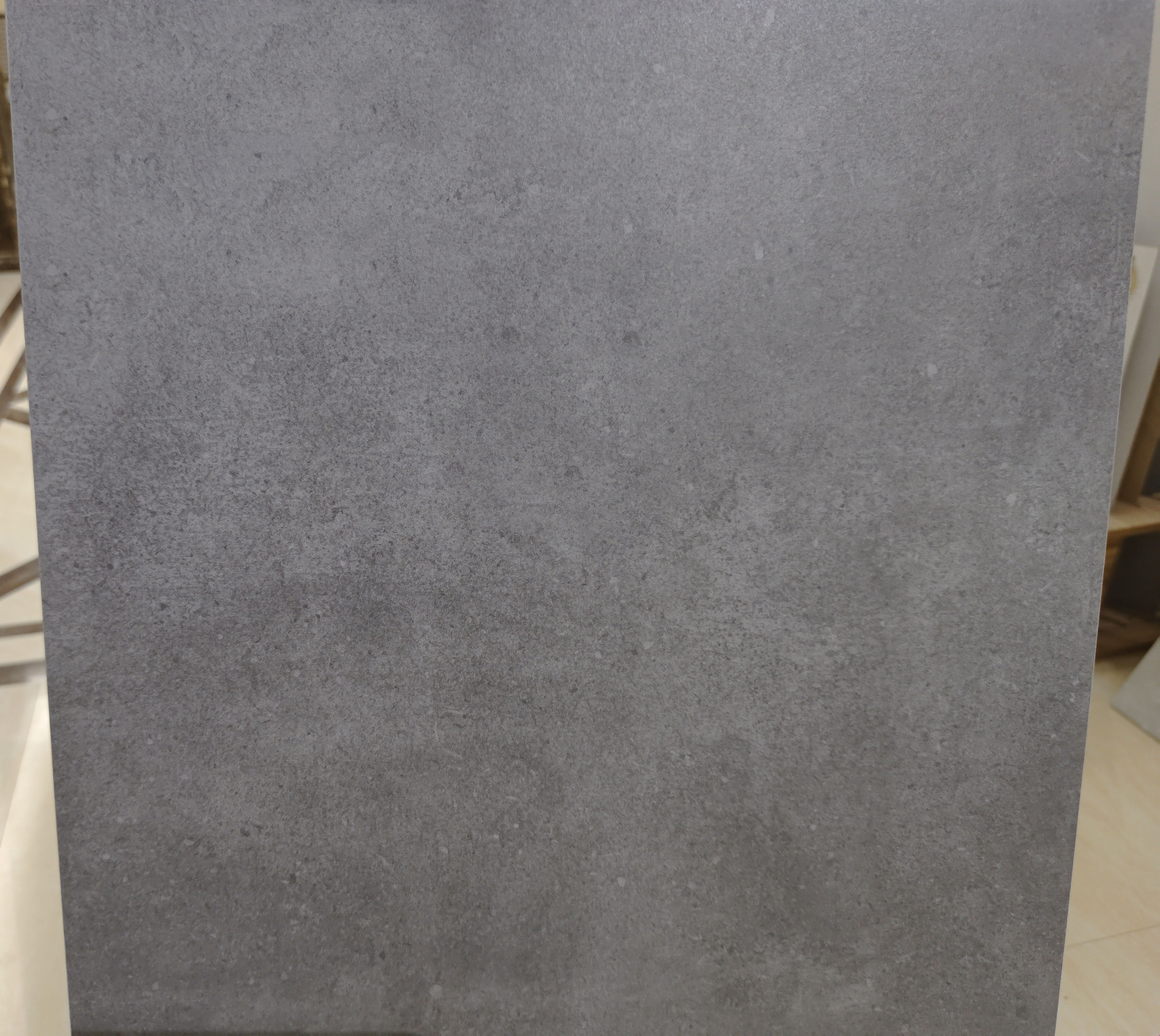 China Full Body Ceramic Floor Tiles Grey Glossy Polished 40x40cm Porcelain Wall Tiles For Conference Room on sale