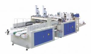 China Economic  Express Bag Making Machine /  Plastic Bag Manufacturing Plant PLC Control on sale