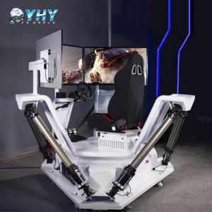 China 9D F1 Virtual Reality Racing Simulator VR 6 DOF 3 Screen Motion Ride on sale