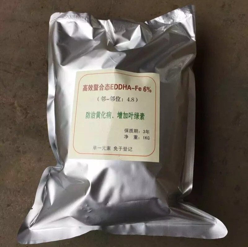  Dark Brown EDDHA Fe 6% Organic Foliar Fertilizer Powder For Oranges Manufactures