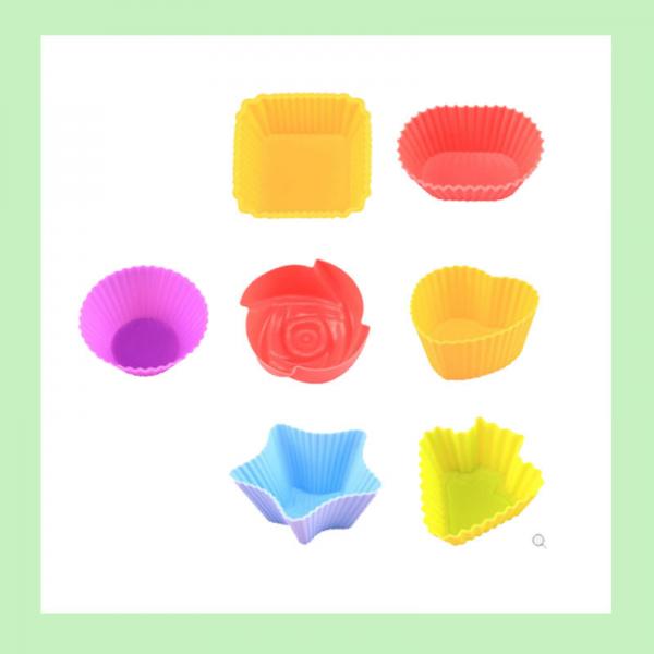 Quality silicone cupcake mold ,silicone cupcake case for sale