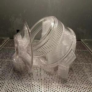China Custom Clear 3D Printing Prototype CNC Machining Plastic Parts PMMA Acrylic on sale