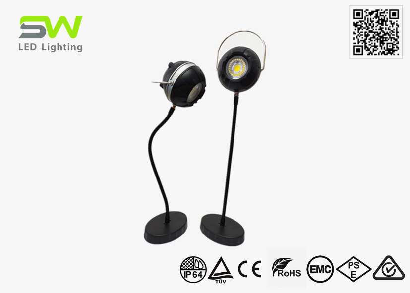 China Portable Flexible Rechargeable Led Inspection Lamp With Magnet And Power Bank on sale