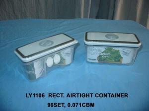 China Plastic Food Container (LY1106) on sale