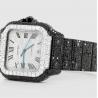 Buy cheap VVS Moissanite Diamond White Iced Out Watch Hiphop Style 40MM 21.0CT from wholesalers
