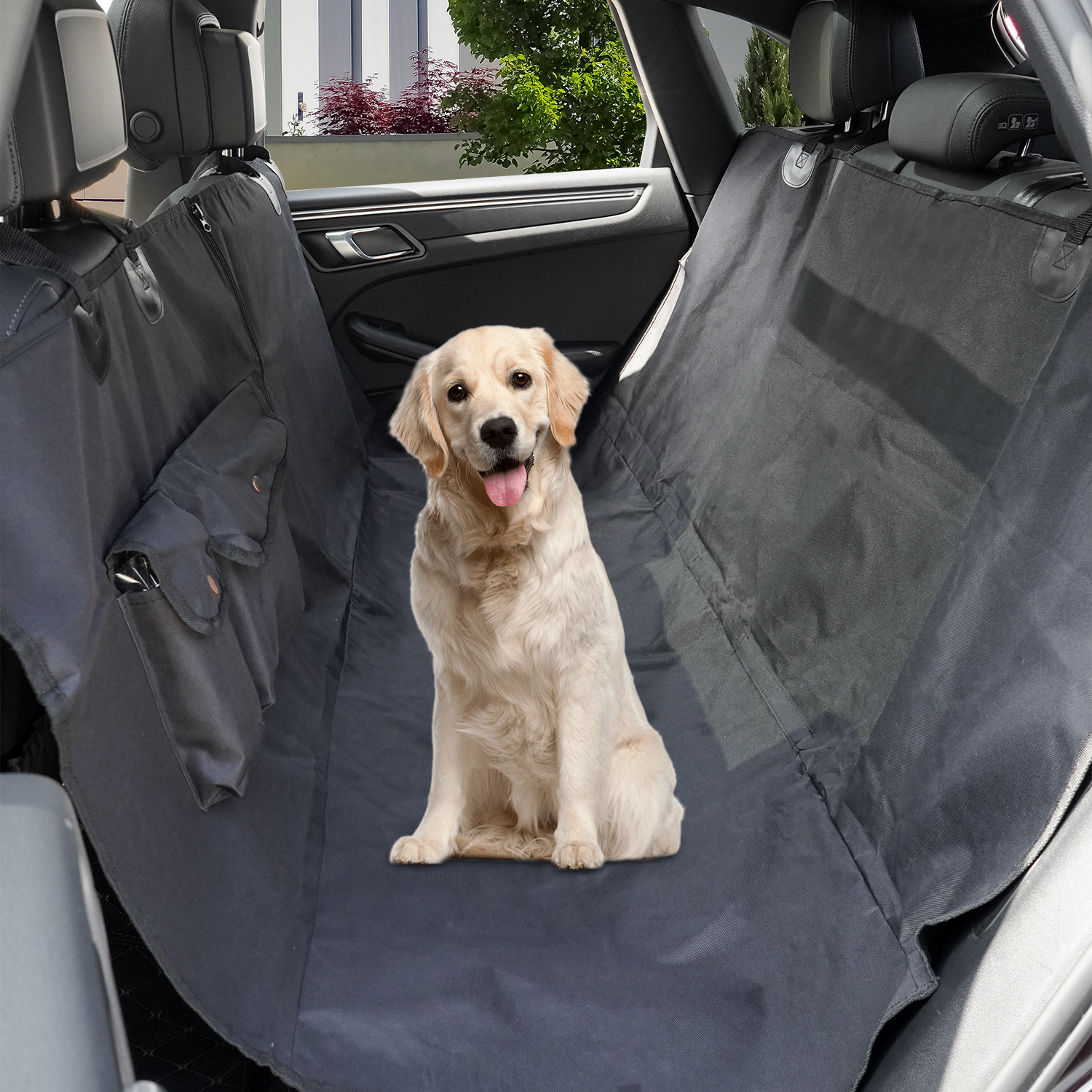  Dog Car Seat Cover for Back Seat, Waterproof Pet Dog Seat Cover for SUV 100% Scratchproof Nonslip Manufactures