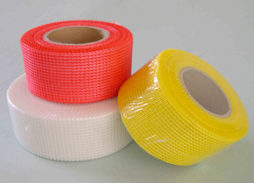 China Self Adhesive Fiberglass Mesh Tape , Thin Wire Mesh For Joint Reinforcement on sale
