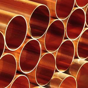 China Large Diameter Straight Copper Tube Pipes ASTM B111 150mm For Air Conditioners on sale
