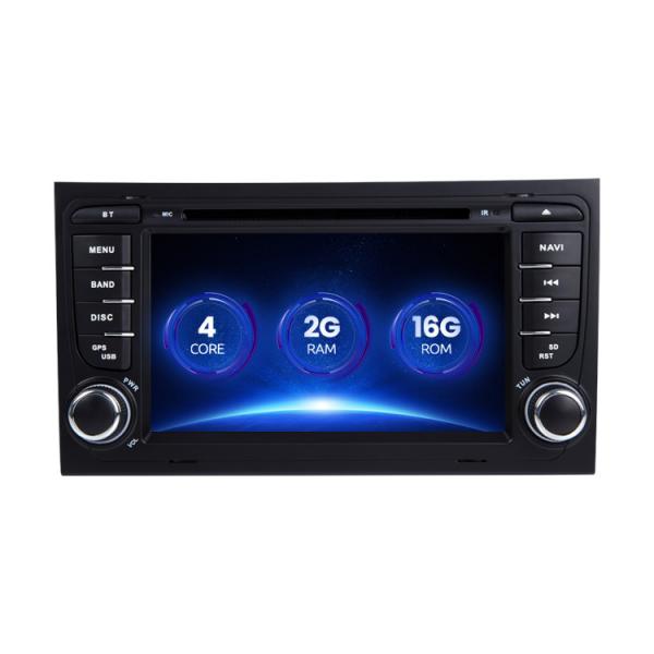 Quality 2Din Android Auto Car Stereo Multimedia Video Player For Audi A4 RS4 SEAT Exeo 2002-2008 for sale