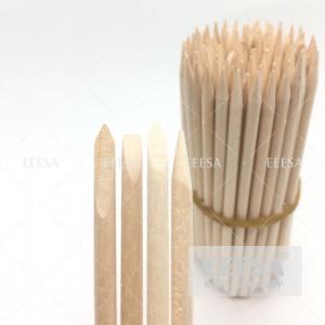  3.8*100mm Orange Wood Sticks   Nail Art Orange Wood Cuticle Sticks Manufactures