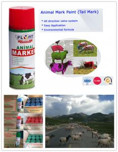  400ml 600ml Animal Marker Spray for Farm  Pig Cattle Sheep Tag Tail Manufactures