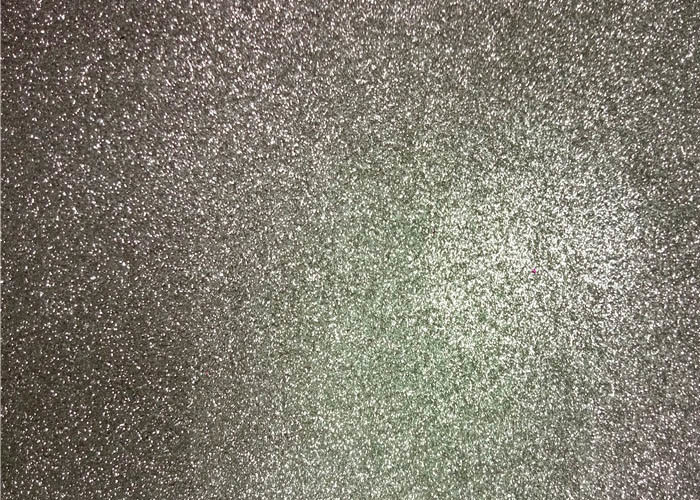  Bedroom Wallpaper PU Material Silver Glitter Fabric For Living Room Home Decor Manufactures