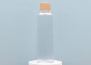 China Plastic Clear Bottles BPA Free Squeezable With Disc Cap on sale