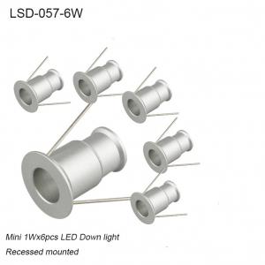  6W set recessed mounted interior LED spot light for showroom Manufactures
