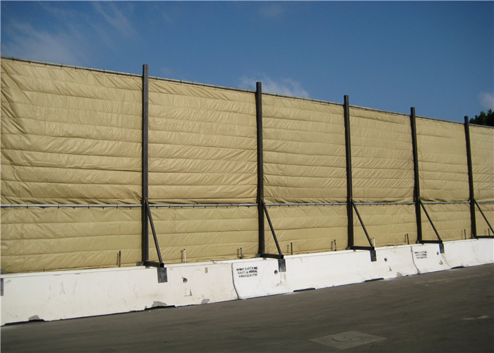  Temporary Acoustic Barriers Cut Edge for for 6' x 12' chain link fence panels Manufactures