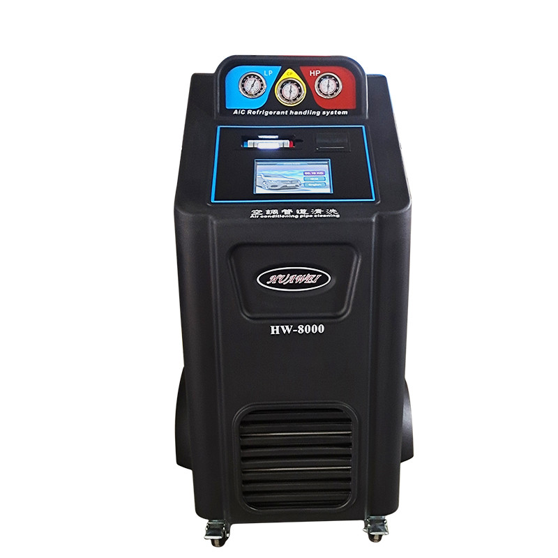  650g / Min Car Ac Recovery Machine With Colorful LCD Dynamic Display Manufactures