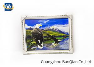  3D Gift PET 3D Lenticular Pictures Flips Photo Of Eagle Animal Support Printing Service Manufactures