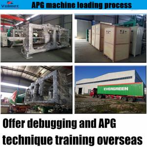  Apg epoxy resin clamping machine for composite insulator Manufactures