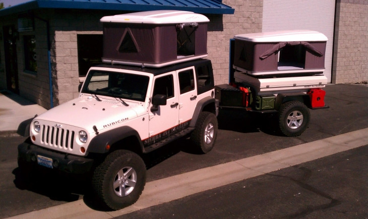  CE Approved Hard Shell Roof Top Tent , Jeep Wrangler Tents For Camping Manufactures