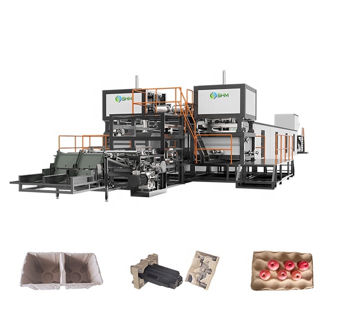 China Nursery Seed Tray Making Machine Full Automatic Pulp Molding Machine on sale