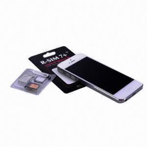  R-SIM Nano SIM Adapter, Unlocking + Activating Card Speed Accelerated for iPhone5/4S Manufactures