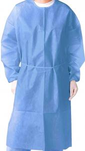  Disposable Comfortable Hospital Plastic Isolation Ppe Gown Disposable Manufactures