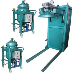  Thin film degassing vacuum mixing and injection device Epoxy Resin Automatic Pressure Gel Hydraulic APG Clamping Machine Manufactures