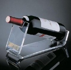  Restaurant Acrylic Wine Holder / Racks With Beautiful Shape Manufactures