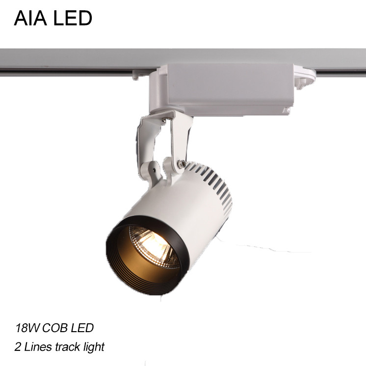  3 Lines COB LED 18W Track light /LED Track lamp for cafe shop decoration Manufactures