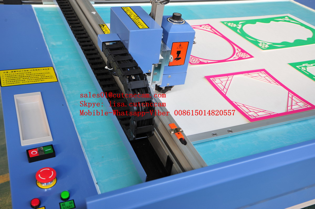 Automated Customized Decoartive Frame Cutter Machine With Emboss & Pen Tool