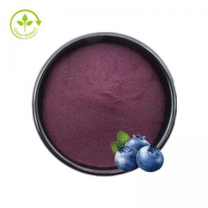 China Best Price Bulk Organic Blueberry Fruit Juice Extract Powder on sale